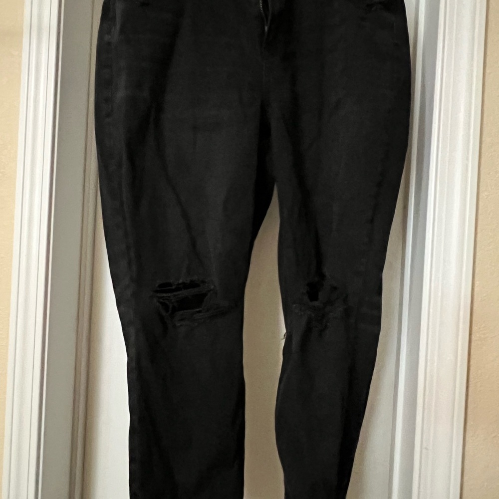 American Eagle Outfitters Black Straight Leg Pants